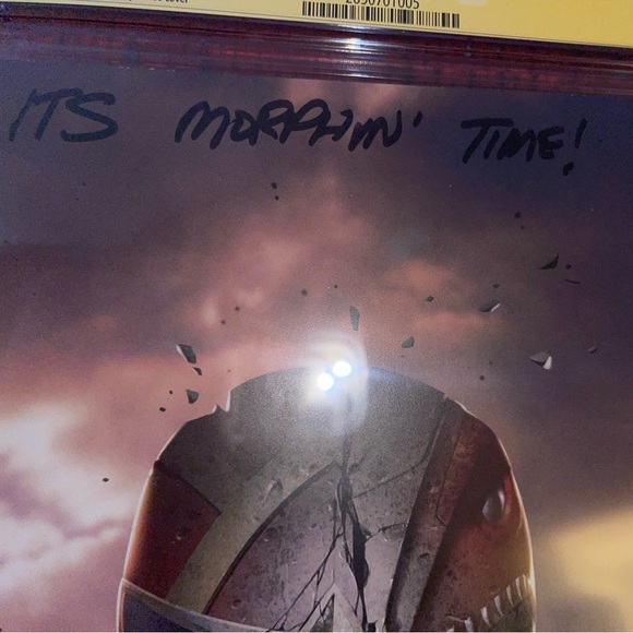 MIGHTY MORPHIN POWER RANGERS CGC SS #50 Lee "Virgin" Variant Double Signed - Picture 4 of 6